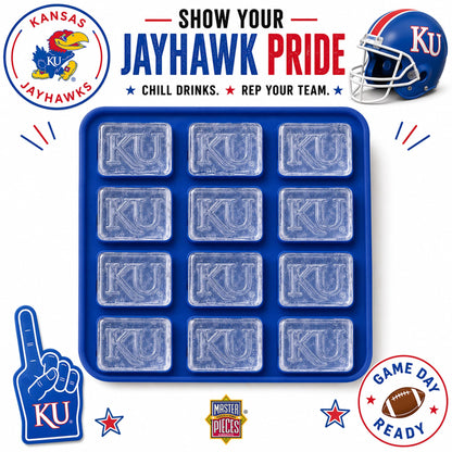 Masterpieces Fanpans Ncaa Alabama Crimson Tide Silicone Ice Cube Tray Set - Fun Alabama Merchandise, Dishwasher Safe
