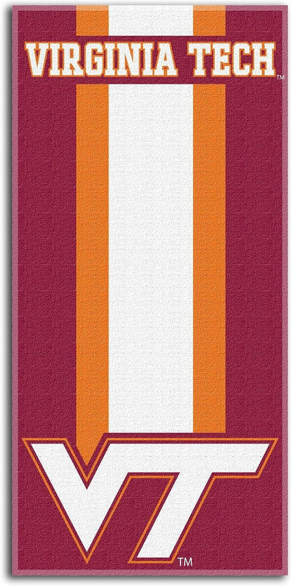 Northwest NCAA Alabama Crimson Tide Unisex-Adult Beach Towel, 30" x 60", Stripes