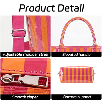 GISMTR Large PVC Tote Bag