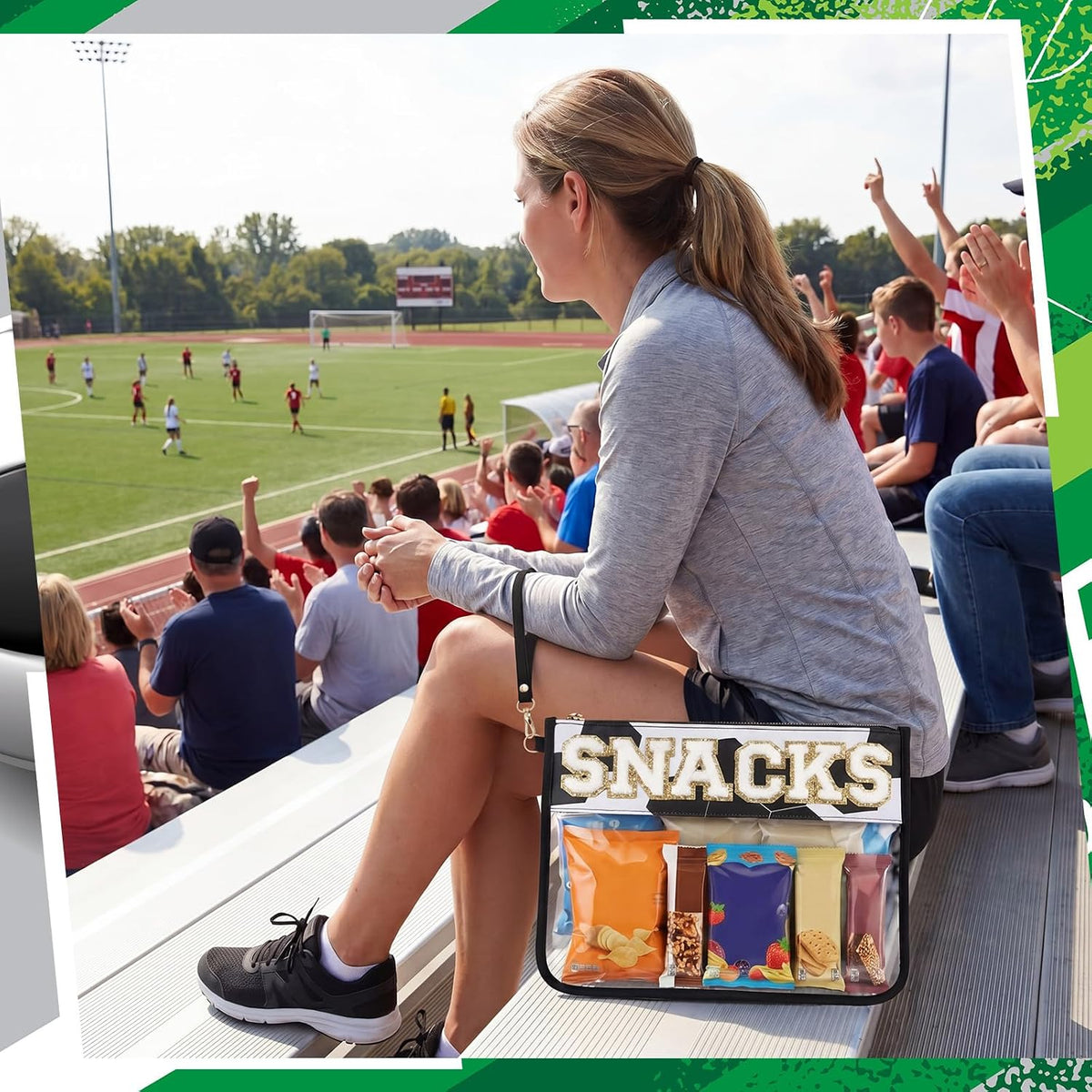 1 Pcs Soccer Snack Bag Baseball Party Favors Mom Gifts