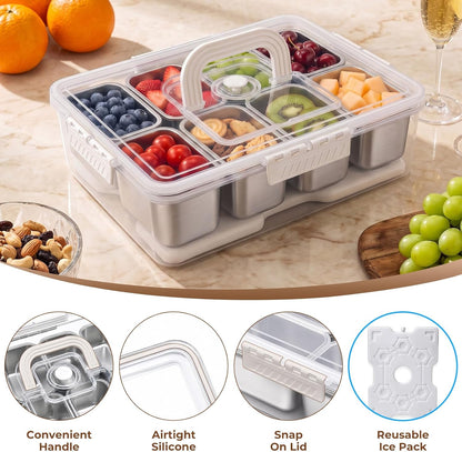 Homelove Snackle Box Container with Ice-Pack
