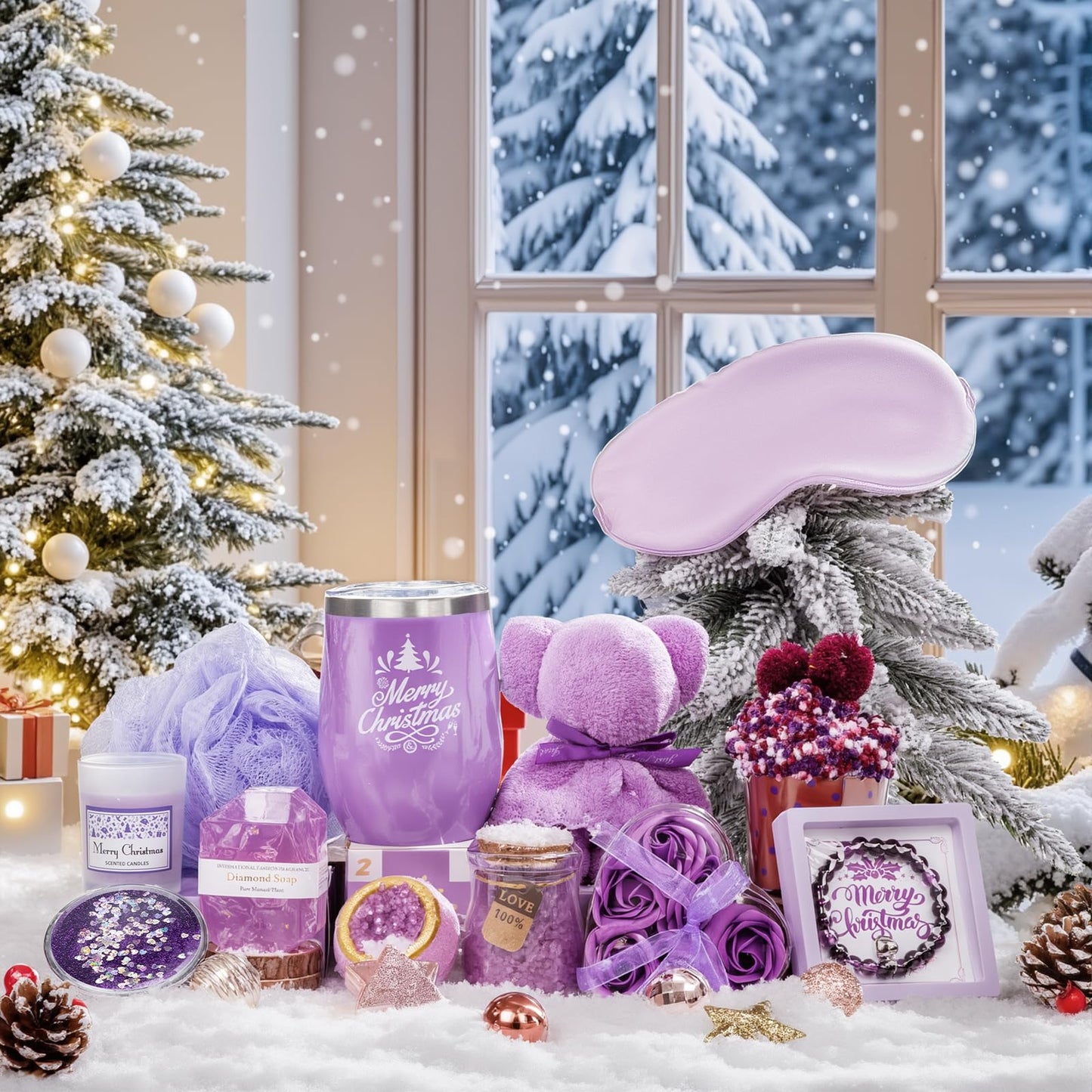 Advent Calendar 2026 for Women, 24 Days of Christmas Countdown Spa Gifts