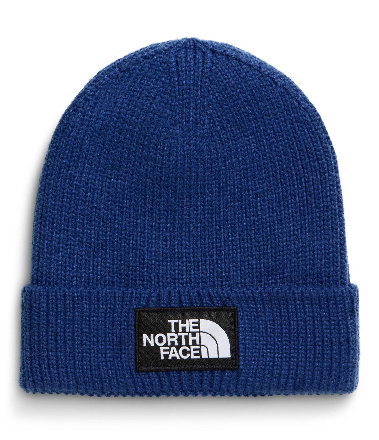 THE NORTH FACE TNF Logo Box Cuffed Beanie | Classic Fit, Rib Knit Winter Hat for Men & Women