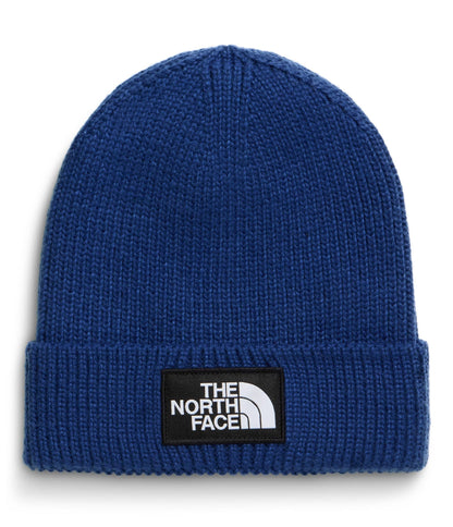 THE NORTH FACE TNF Logo Box Cuffed Beanie | Classic Fit, Rib Knit Winter Hat for Men & Women