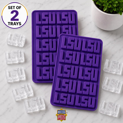 Masterpieces Fanpans Ncaa Alabama Crimson Tide Silicone Ice Cube Tray Set - Fun Alabama Merchandise, Dishwasher Safe