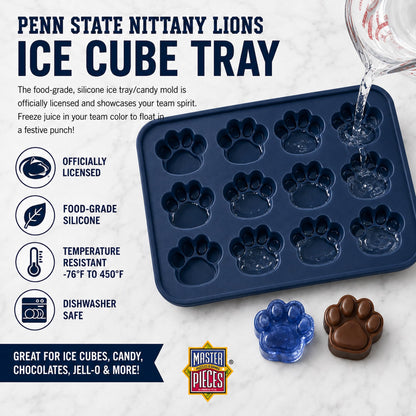 Masterpieces Fanpans Ncaa Alabama Crimson Tide Silicone Ice Cube Tray Set - Fun Alabama Merchandise, Dishwasher Safe