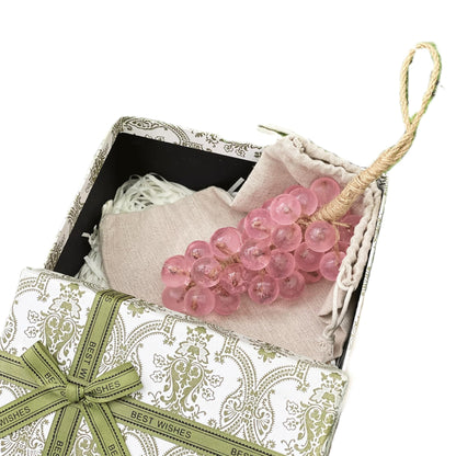 Grape Soap on a Rope with Gift Box
