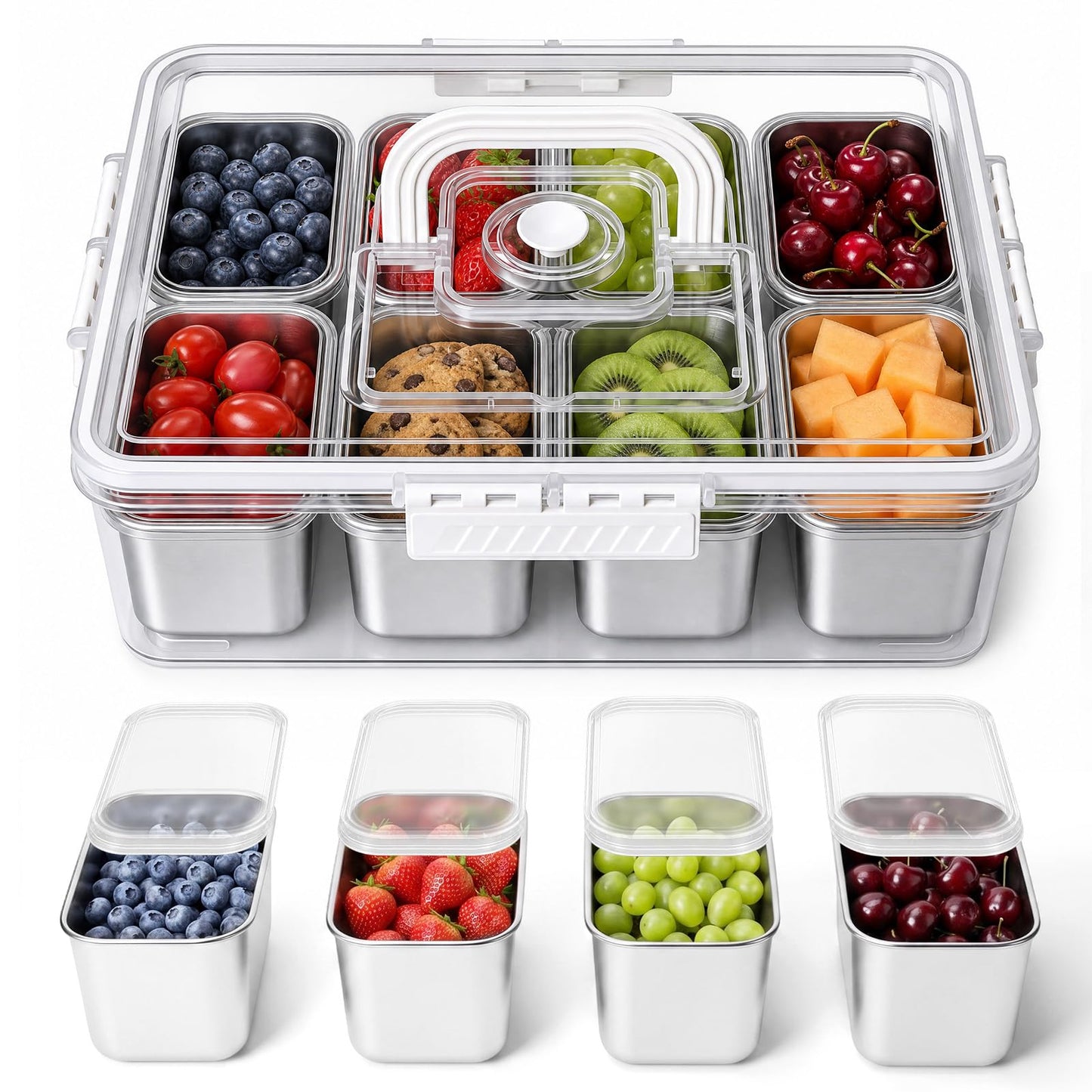 Homelove Snackle Box Container with Ice-Pack