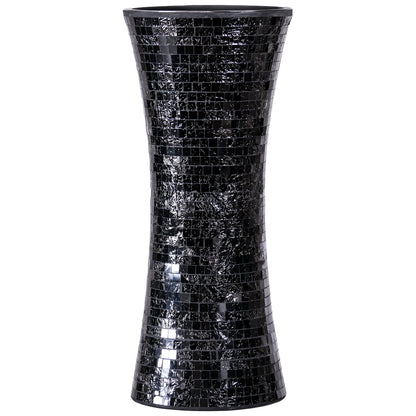 11.6" H Purple Red Mosaic Vase