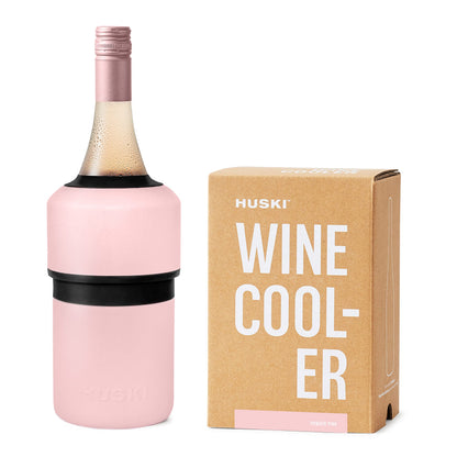 Huski Wine Chiller | Award Winning Iceless Design | Keeps Wine Cold up to 6 Hours | Wine Accessory | Next Generation Ice Bucket | Fits Some Champagne Bottles | Perfect Gift for Wine Lovers (Champagne)