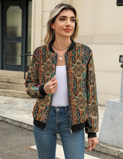 Zeagoo Women Bomber Jacket