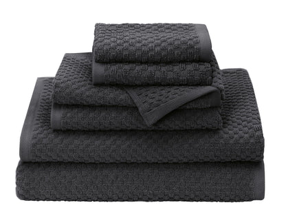 COTTON CRAFT- Euro Spa Set of 4 Luxury Waffle Weave Bath Towels, Oversized Pure Ringspun Cotton, 30 inch x 56 inch, White
