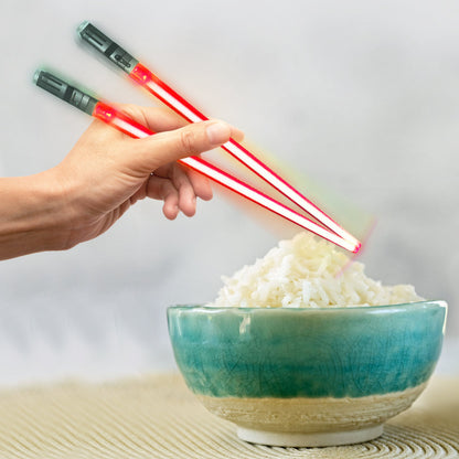 ChopSabers Lightsaber Led Light Up Chopsticks (1 Pair, Blue)