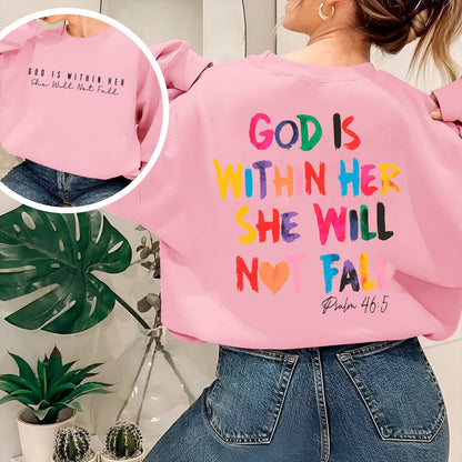 Sulayesh Christian God Is Within Her Sweatshirts