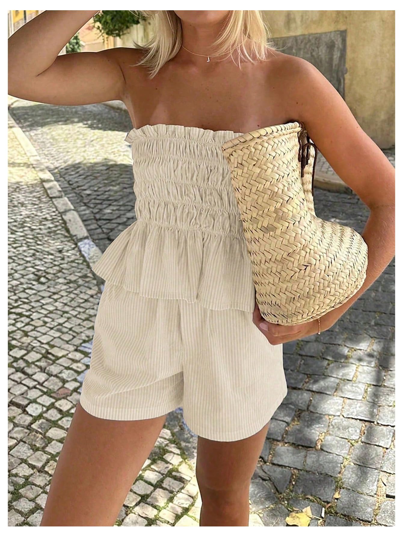 SOLY HUX Women's 2 Piece Vacation Outfit