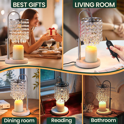 Candle Warmer Lamp with Timer & Dimmer