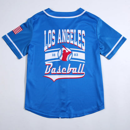 Baseball Shirt Women Baseball Jersey Graphic Button Down Shirt Game Day Short Sleeve Tops
