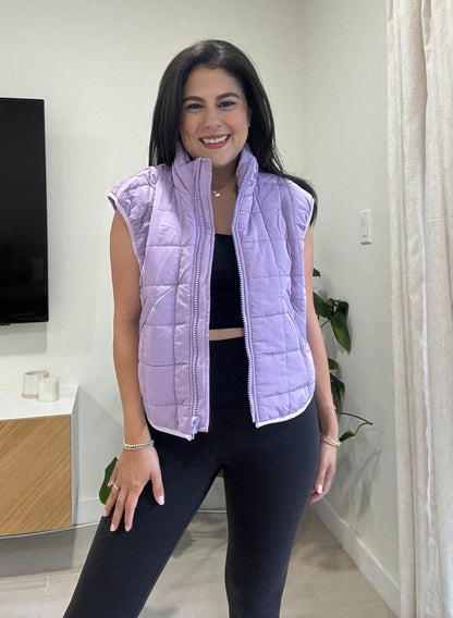 Zeagoo Womens Puffer Vest Ladies Sleeveless Zip Up Outerwear