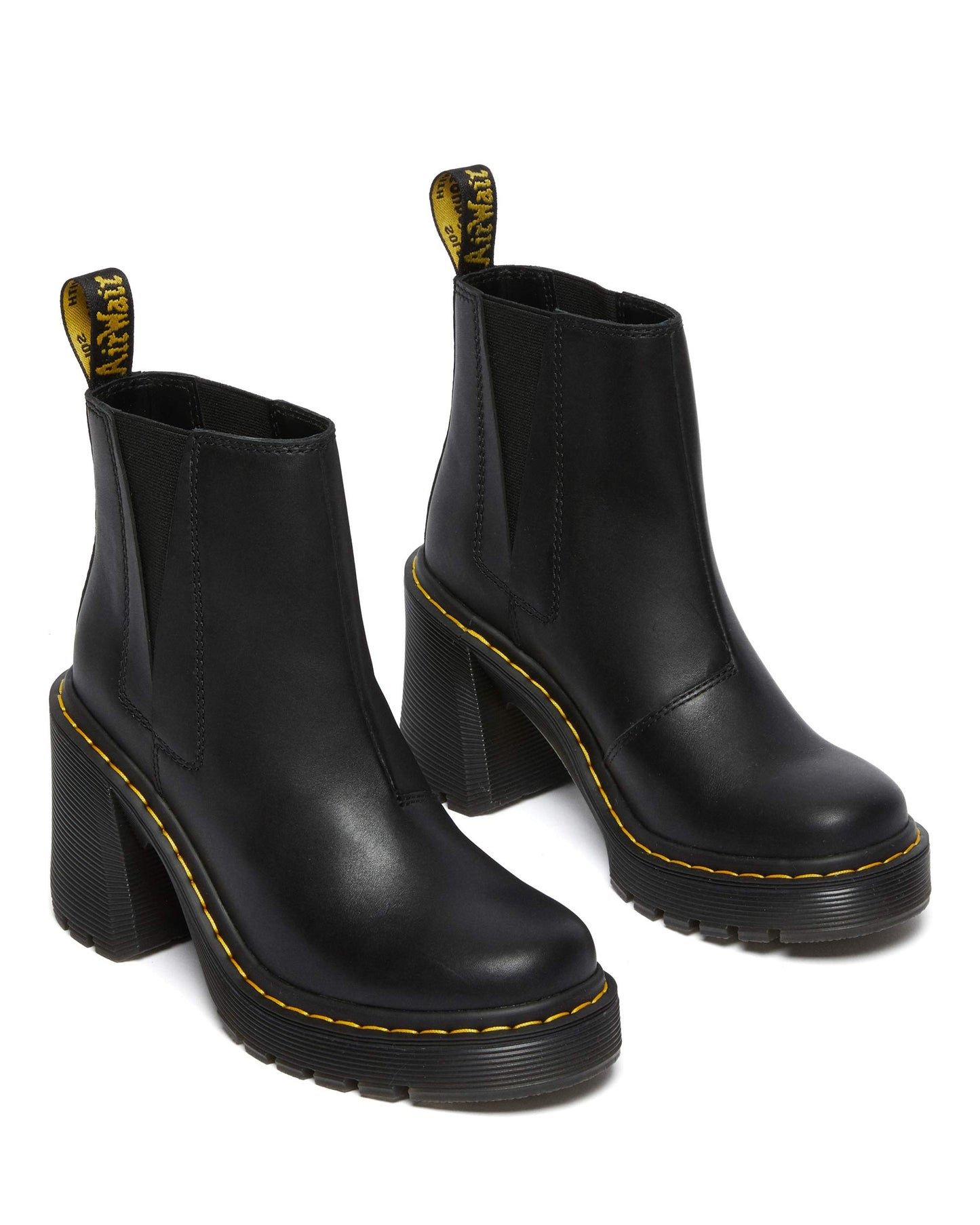 Dr. Martens Women's Spence Leather Heeled Chelsea Boot