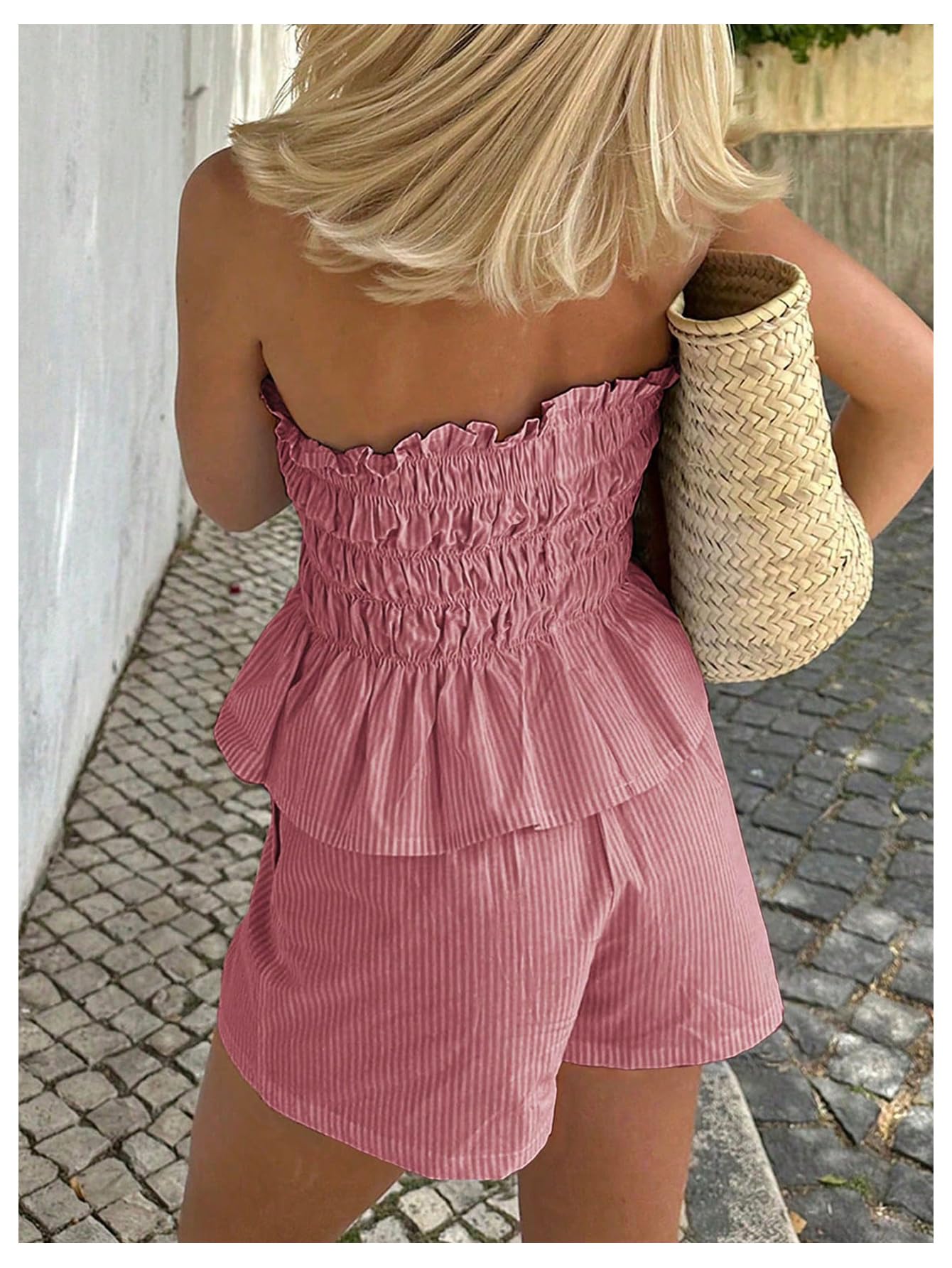 SOLY HUX Women's 2 Piece Vacation Outfit