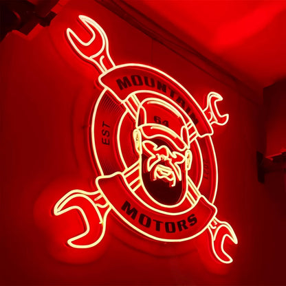 CIONAOR Custom Neon Sign, Custom LED Neon Sign Customizable for Wedding Bar Salon Beauty Business Light Up Name Sign, Personalized Neon Light Suitable for Events Birthday Gifts Decorations