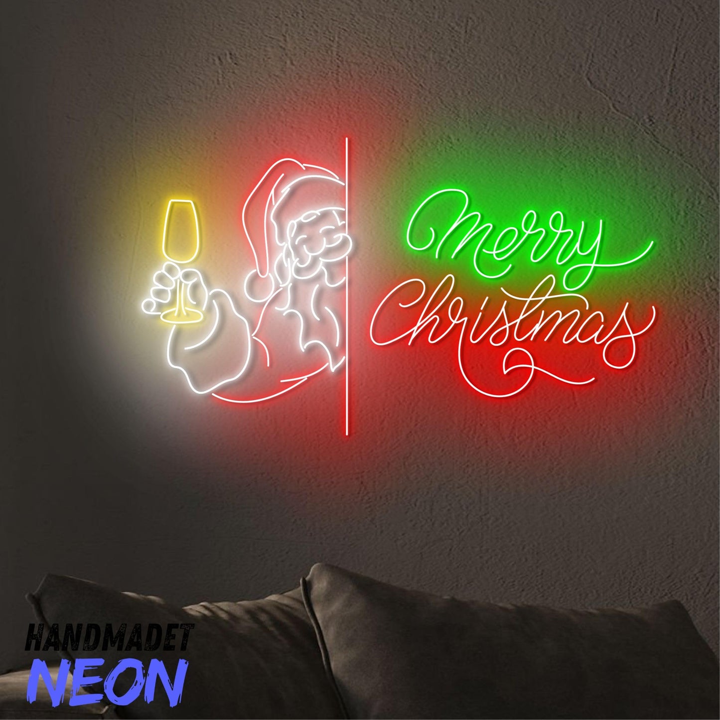 Custom Merry Christmas Tree Neon Sign Led Sign LED Lights (Merry Christmas)