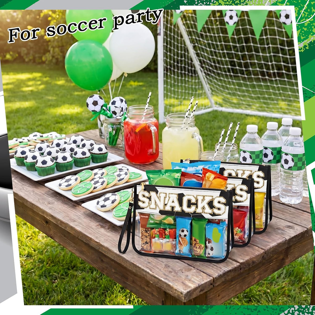 1 Pcs Soccer Snack Bag Baseball Party Favors Mom Gifts