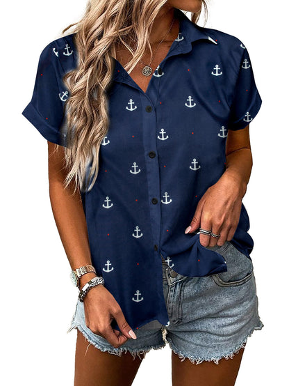 UNIQUEONE Womens Hawaiian Shirt