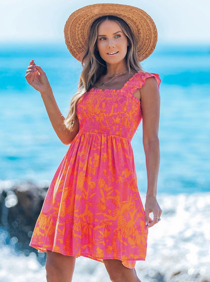popvil Women Summer Mini Dress