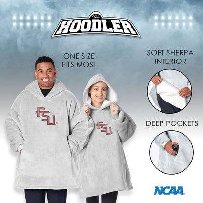 Northwest NCAA unisex-adult Hoodler Oversized Sherpa Pullover