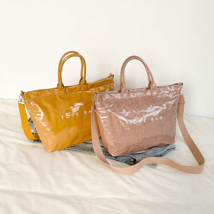GISMTR Large PVC Tote Bag