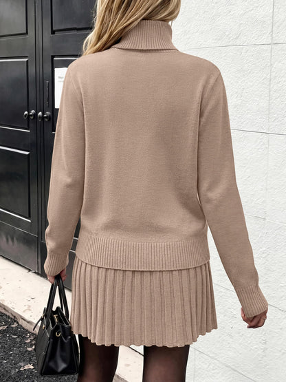 Caracilia Skirt Sets for Women Fall 2 piece Outfits