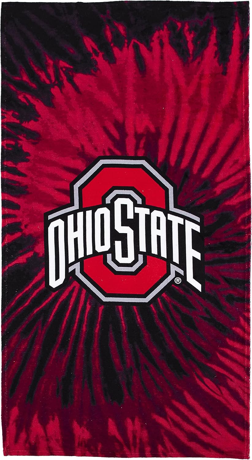 Northwest NCAA Alabama Crimson Tide Unisex-Adult Beach Towel, 30" x 60", Stripes