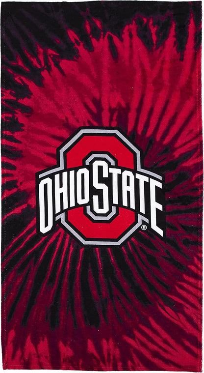 Northwest NCAA Alabama Crimson Tide Unisex-Adult Beach Towel, 30" x 60", Stripes