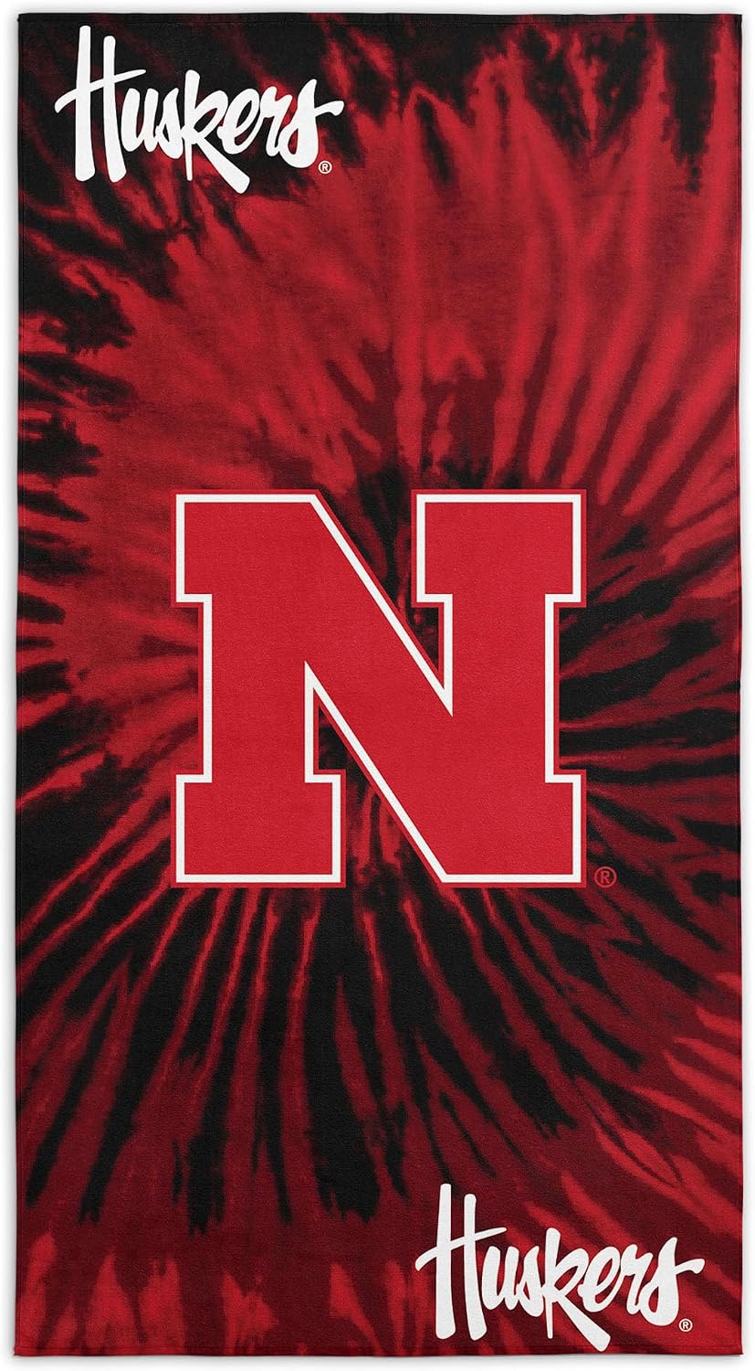 Northwest NCAA Alabama Crimson Tide Unisex-Adult Beach Towel, 30" x 60", Stripes