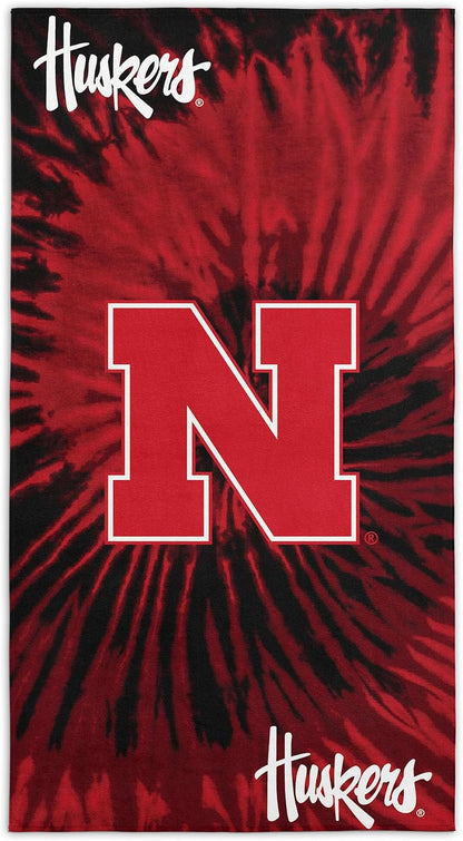 Northwest NCAA Alabama Crimson Tide Unisex-Adult Beach Towel, 30" x 60", Stripes