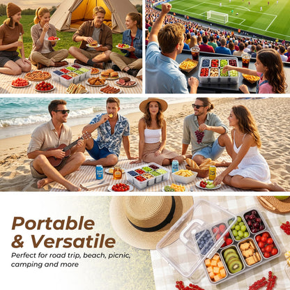 Homelove Snackle Box Container with Ice-Pack