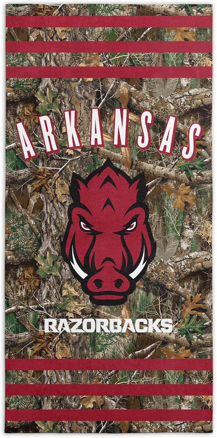 Northwest NCAA Alabama Crimson Tide Unisex-Adult Beach Towel, 30" x 60", Stripes