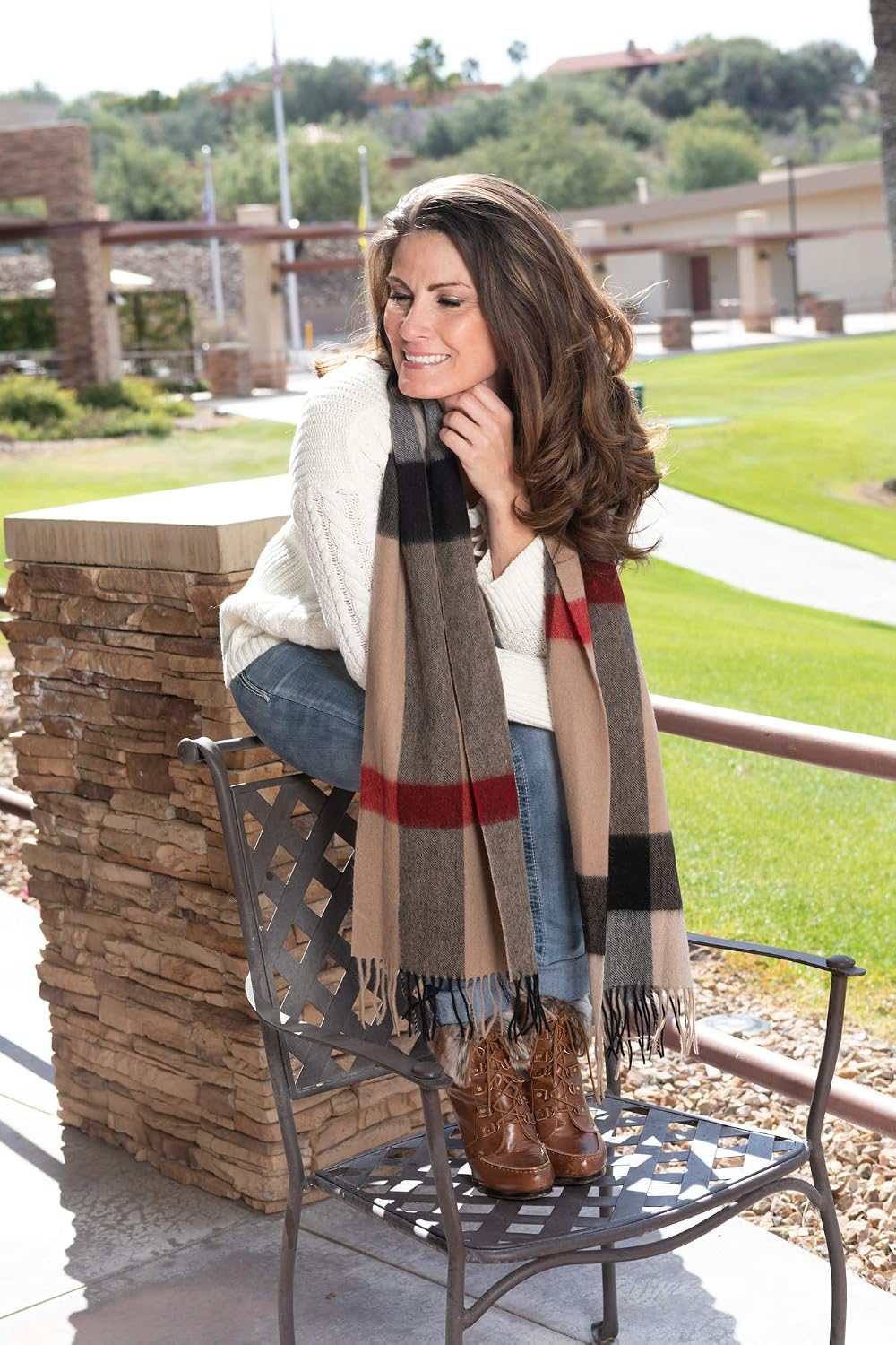 Women's 100% Virgin Wool Scarf