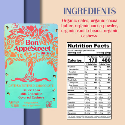 Bon Appesweet Date Sweetened Chocolate Variety