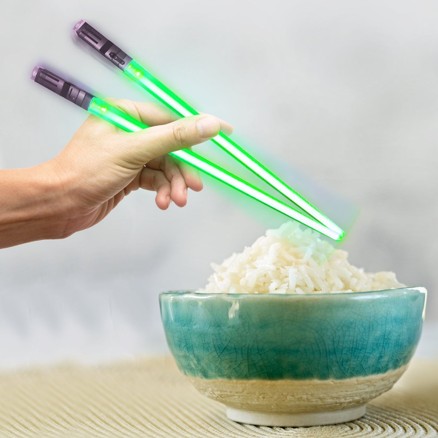 ChopSabers Lightsaber Led Light Up Chopsticks (1 Pair, Blue)