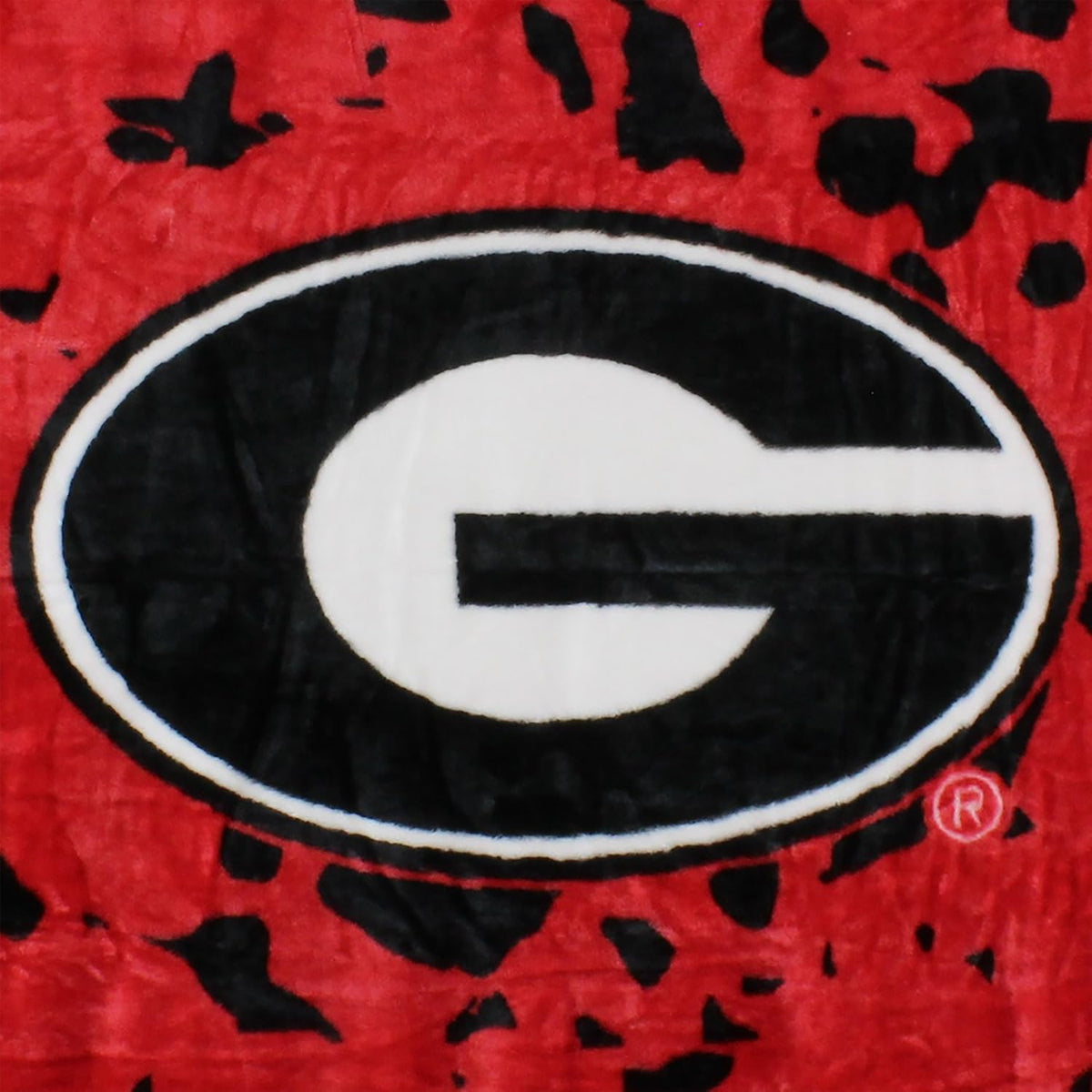 Everything Comfy Georgia Bulldogs Soft and Warm Huge Raschel Throw Blanket, 86" x 63"