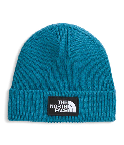 THE NORTH FACE TNF Logo Box Cuffed Beanie | Classic Fit, Rib Knit Winter Hat for Men & Women