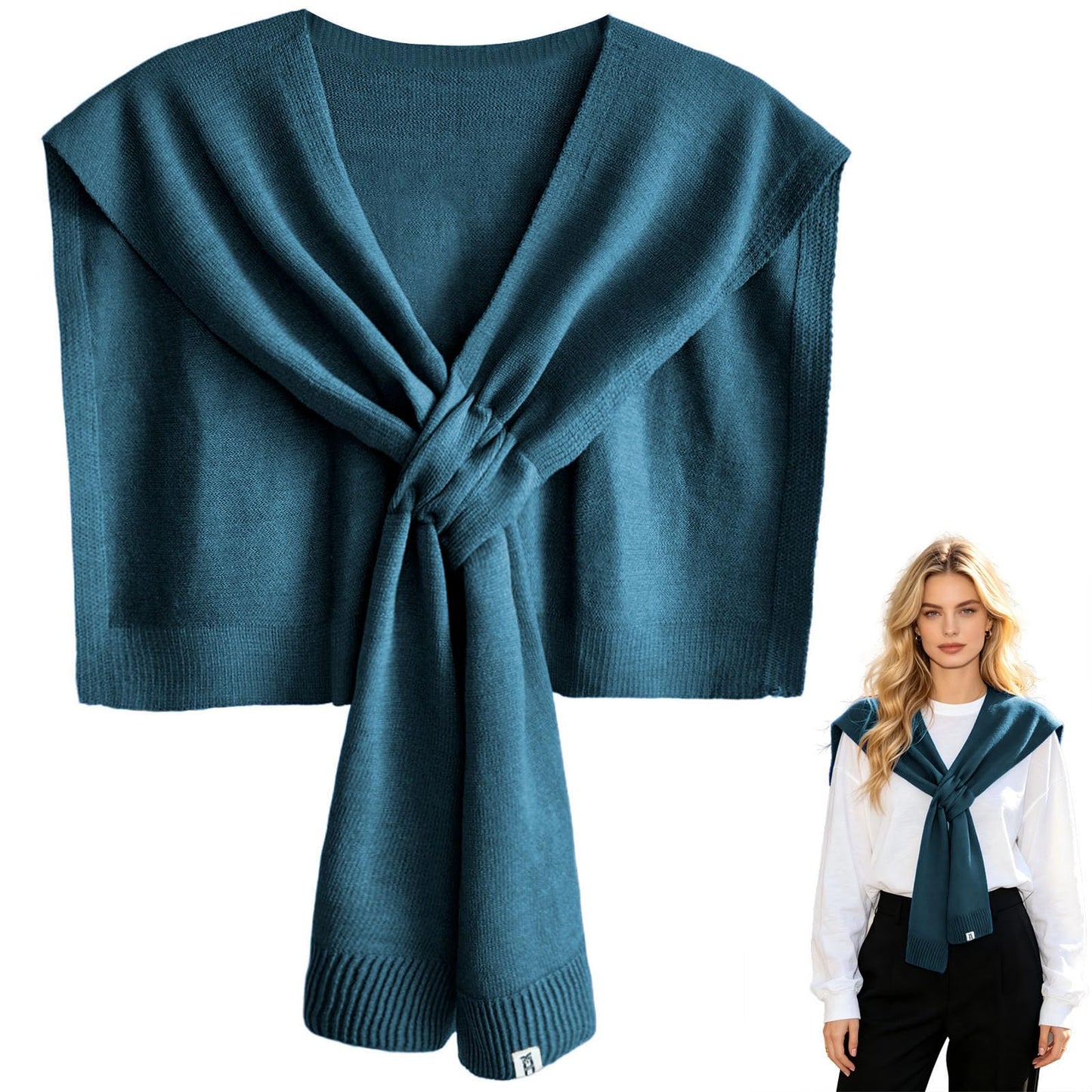 huablo Women's Fashion Knitted Shawl