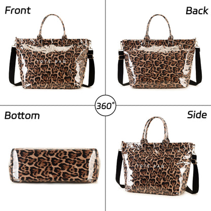 GISMTR Large PVC Tote Bag