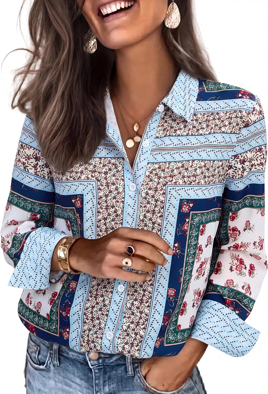 siliteelon Striped Shirt