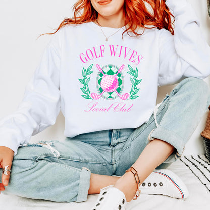 Olive Loves Apple Golf Wives Social Club Sweatshirt