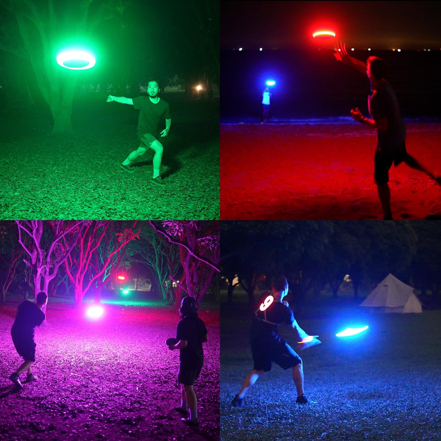 TOSY Flying Disc - 16 Million Colors RGB or 36 LEDs