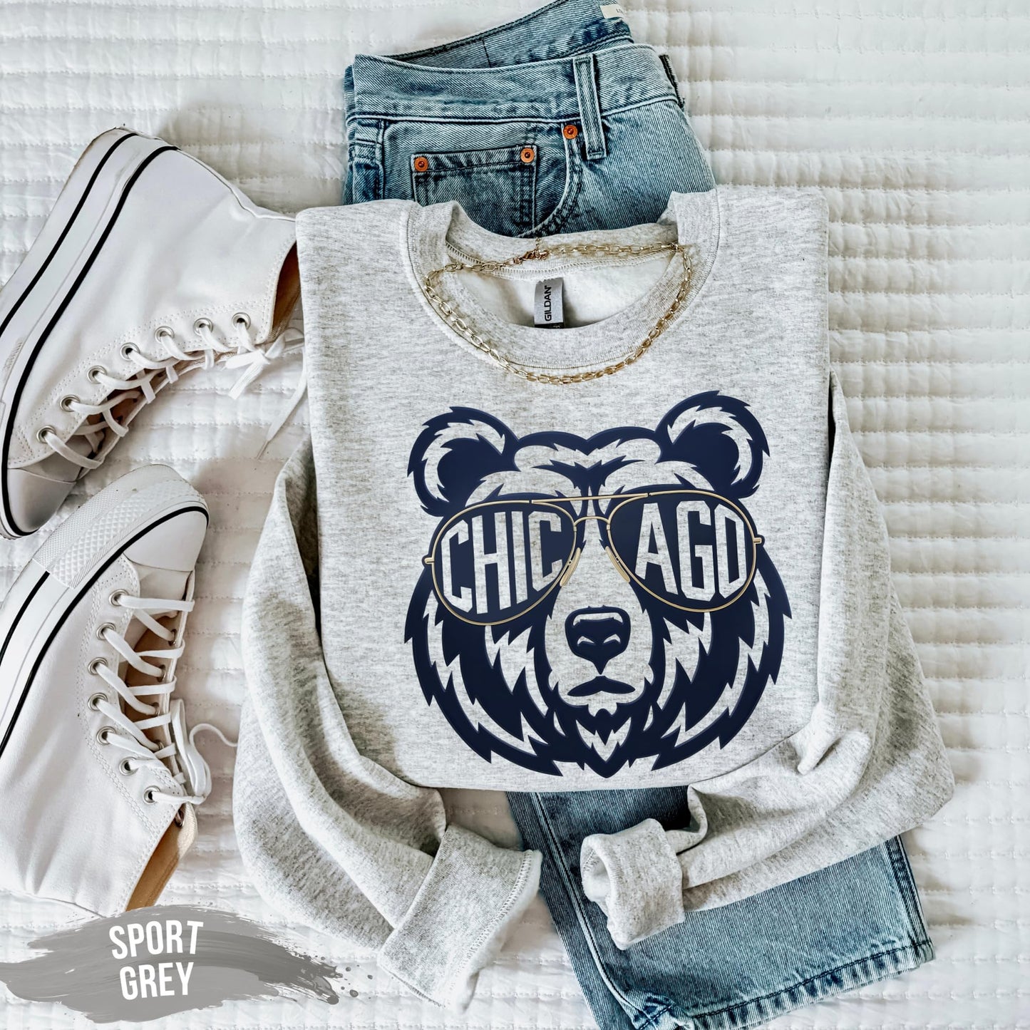 Chicago Fan Gift Apparel Team Mascot Sweatshirt