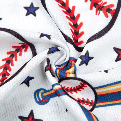 Baseball Shirt Women Baseball Jersey Graphic Button Down Shirt Game Day Short Sleeve Tops